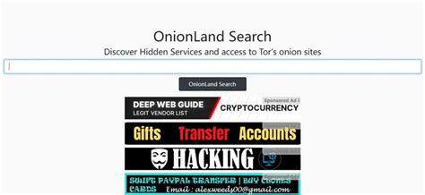 OnionLand Search.